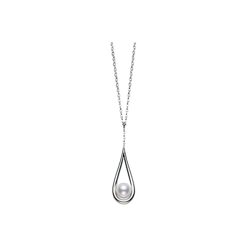 MIKIMOTO 925 Sterling Silver Necklaces Women's-0