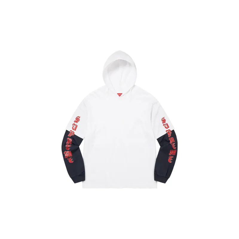 Supreme Layered Hooded L/S Top-0