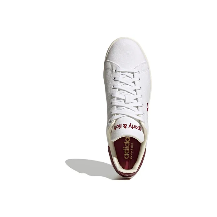 Adidas Stan Smith Sporty & Rich White Merlot-3