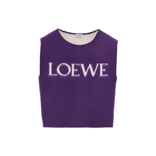 LOEWE SS23 Tank Tops Women's Purple