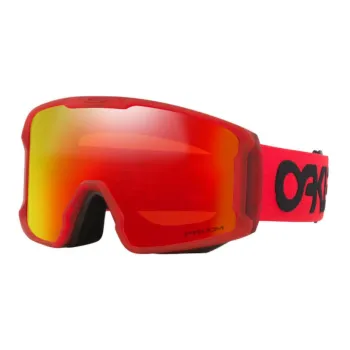 Oakley Line Miner L Windproof Snow Blindness Prevention Coverage Snap Buckle Unisex Ski Goggles