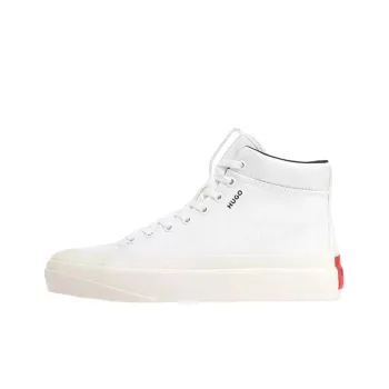 HUGO BOSS High-Top Stylish Skateboarding Shoes Men's White