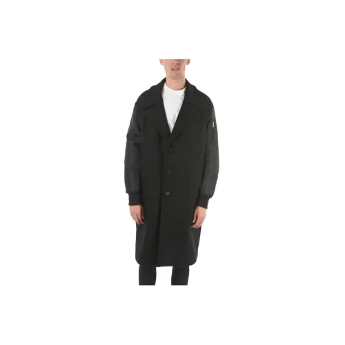 Neil Barrett Coats Men Black