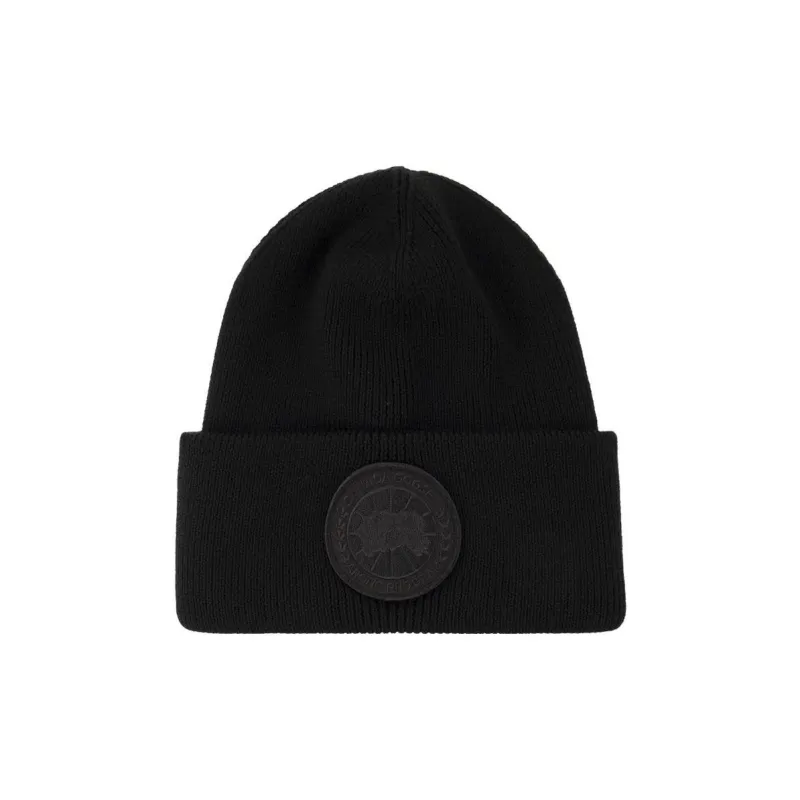 Canada Goose Logo Patch Beanie-0