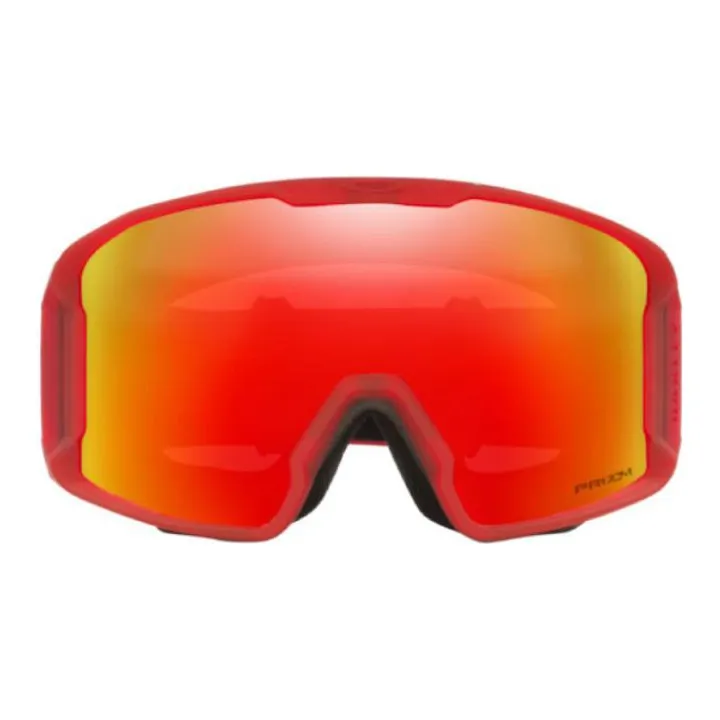 Oakley Line Miner L Windproof Snow Blindness Prevention Coverage Snap Buckle Unisex Ski Goggles-1
