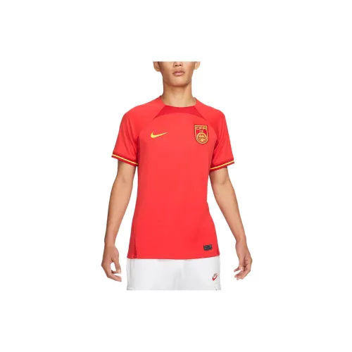 Nike Dri-Fit Soccer Jerseys Men Red