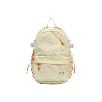 SHUNYIDE Nylon Backpack Regular Unisex Oxygen Girlish Yellow/Dark Cool Navy/Oat Haze Gray