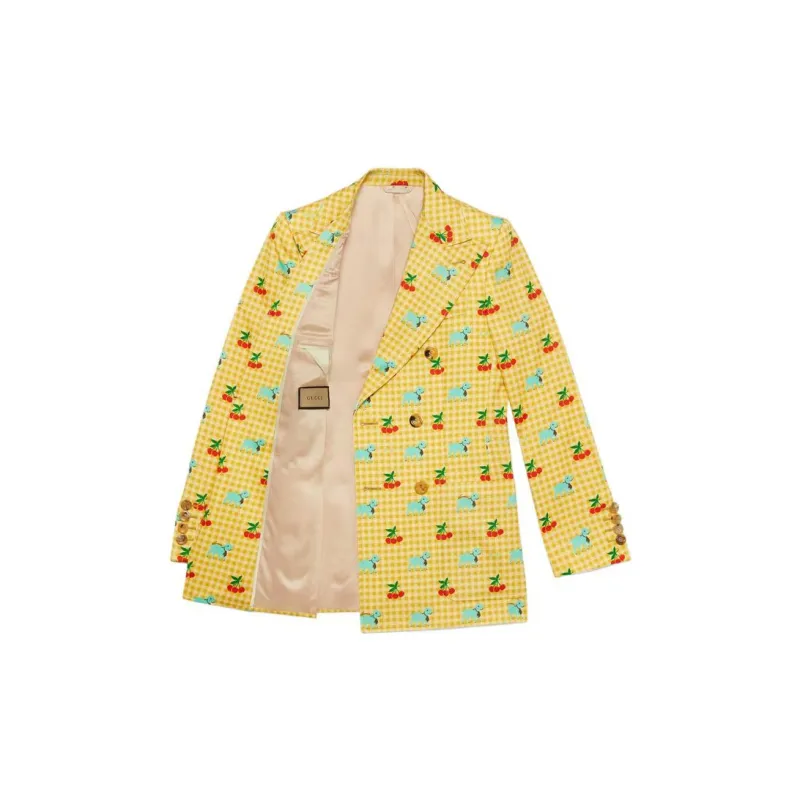 GUCCI Business Suits Men Yellow-1