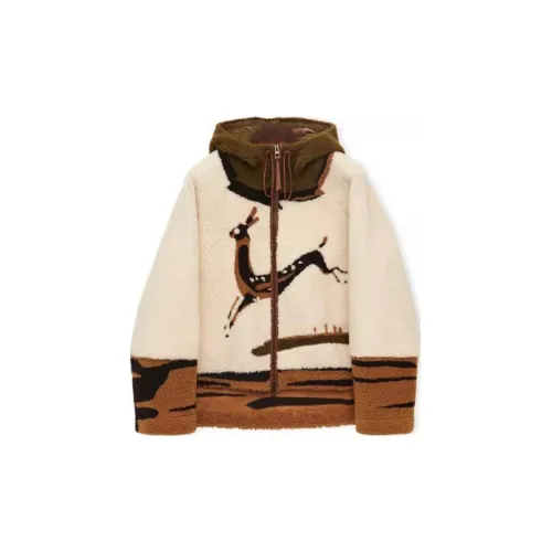 LOEWE SS23 Jackets Women's Brown