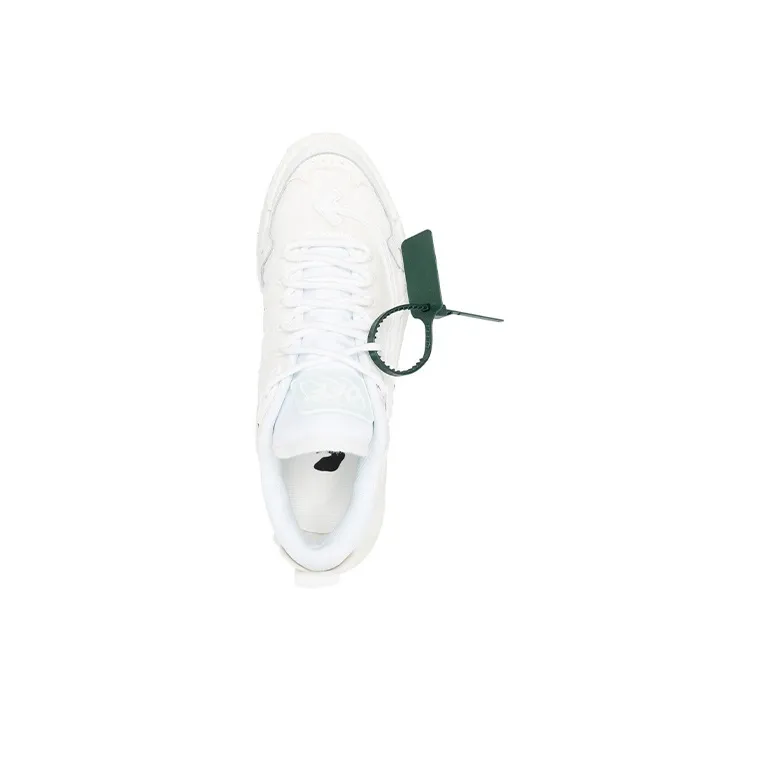 OFF WHITE ODSY Cushioning Low Top Sports Casual Shoes Men's White-4