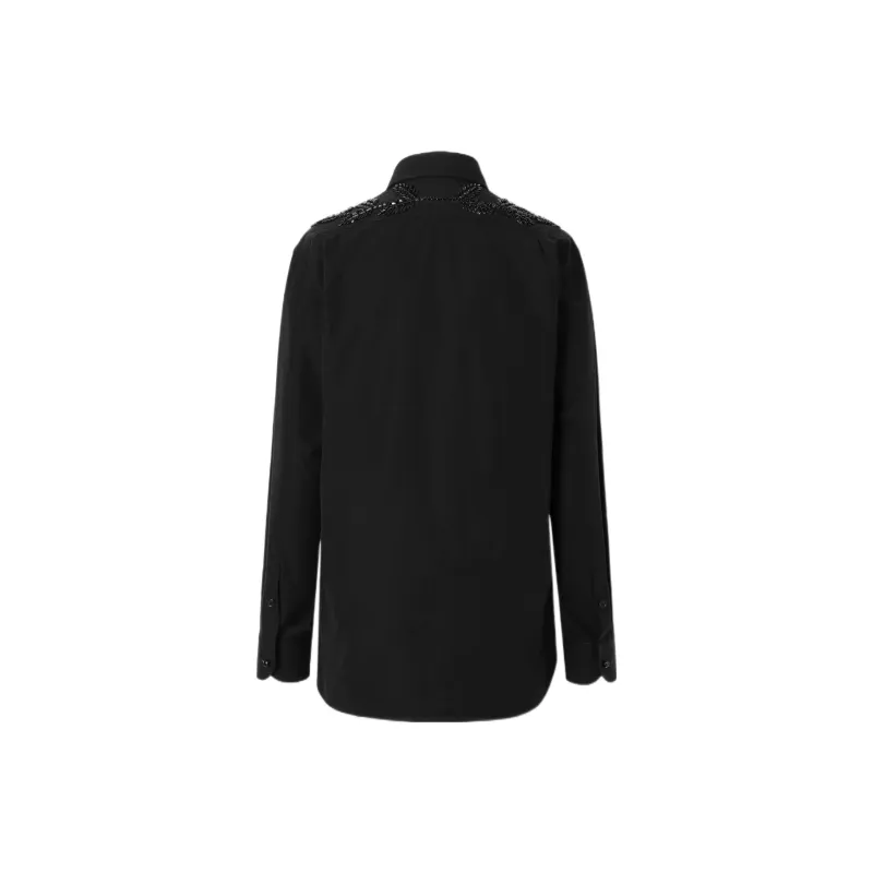 Burberry Evening wear SS23 Shirt Men's Black-1