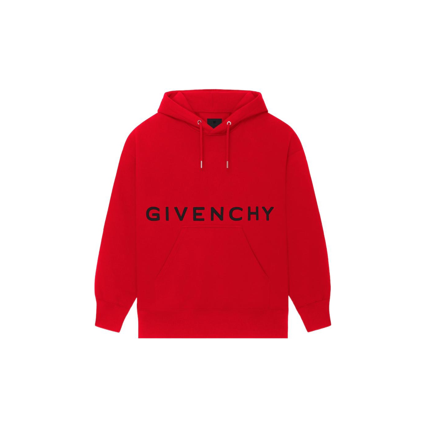 Givenchy Red Hoodies Sweatshirts on Sale Authentic POIZON