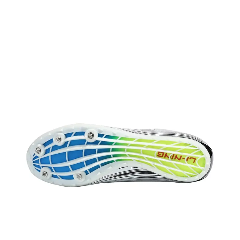LiNing Low Top Running Shoes Unisex White Black-4
