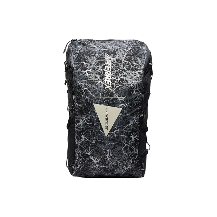 Adidas And Wander Collaboration Recycled Nylon Backpack Men's White & Black-0