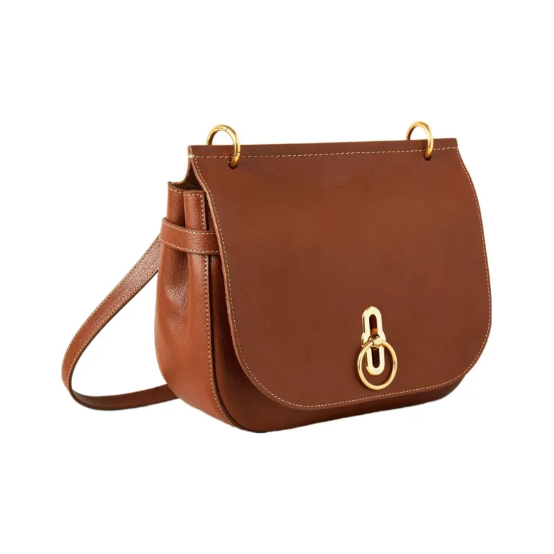 Mulberry Traditional Natural Vegetable Tanned Leather Crossbody Bag Shoulder Bag Women's Brown-1