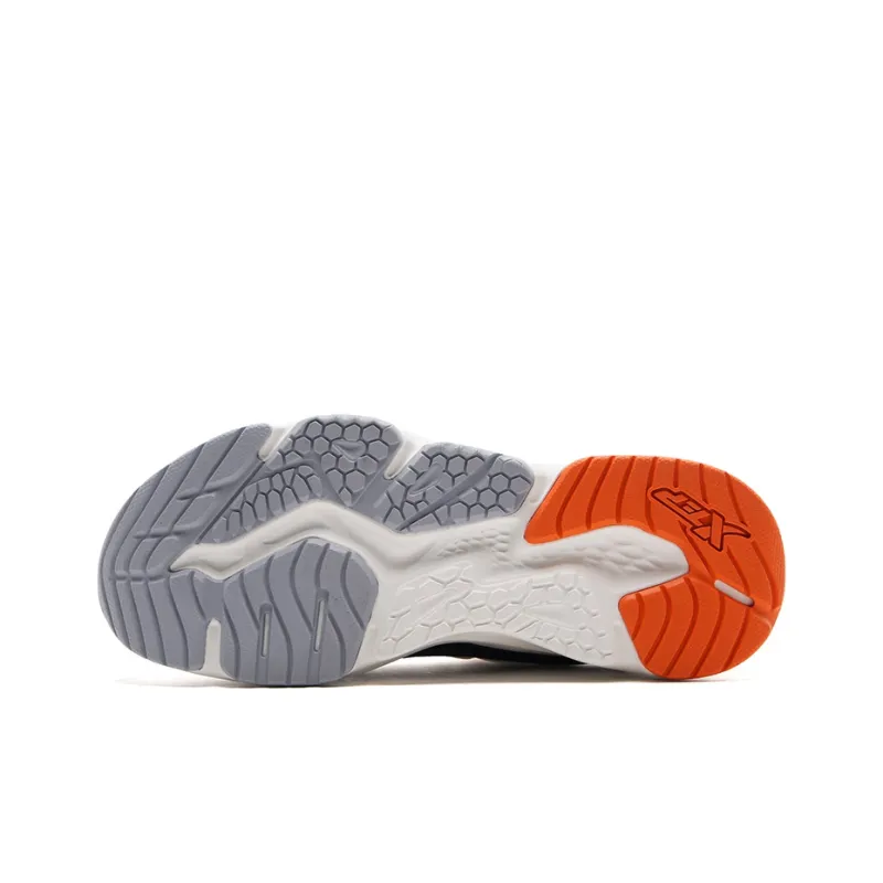 XTEP Casual Shoes Women's Low Top Sail White/Frosty Gray/Black-5
