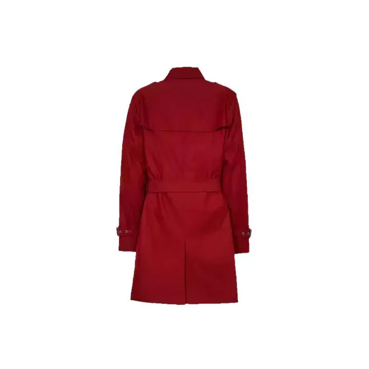 COACH Trench Coats Women's Red-1