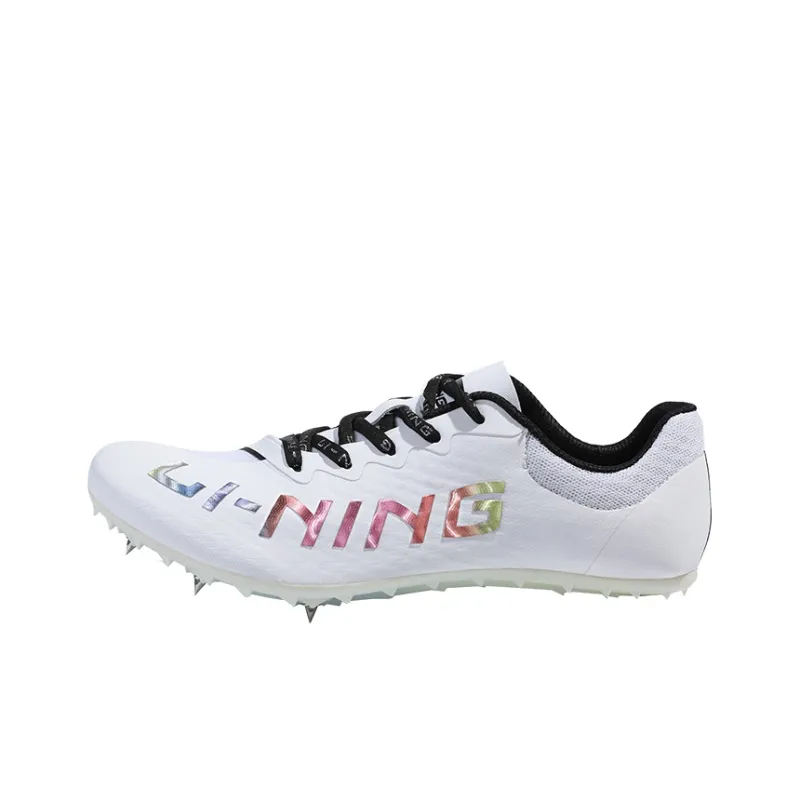 LiNing Breathable Lightweight Rebound Low Top Casual Running Shoes Men's White-0