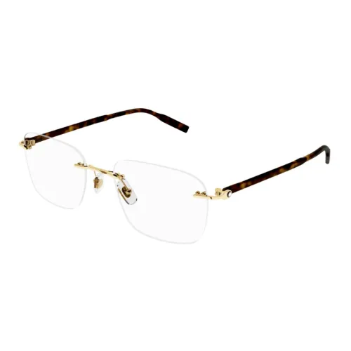 MONTBLANC Eyeglass Frames Men Brown