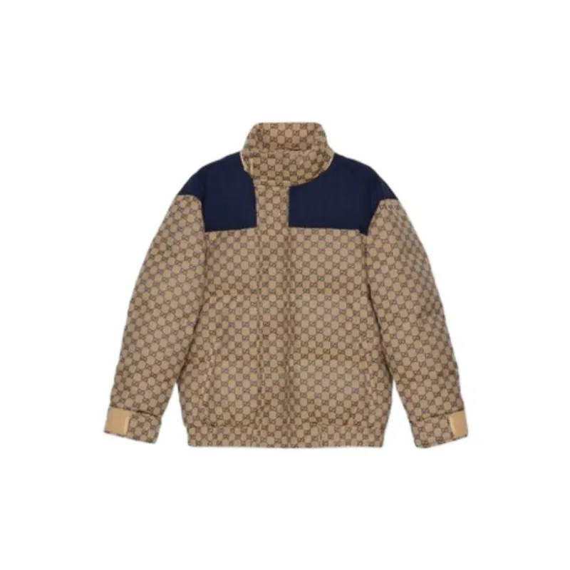 GUCCI Gg Canvas Goose Down Jacket-1