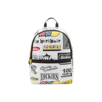 Dickies Polyester Polyester Backpack Unisex White