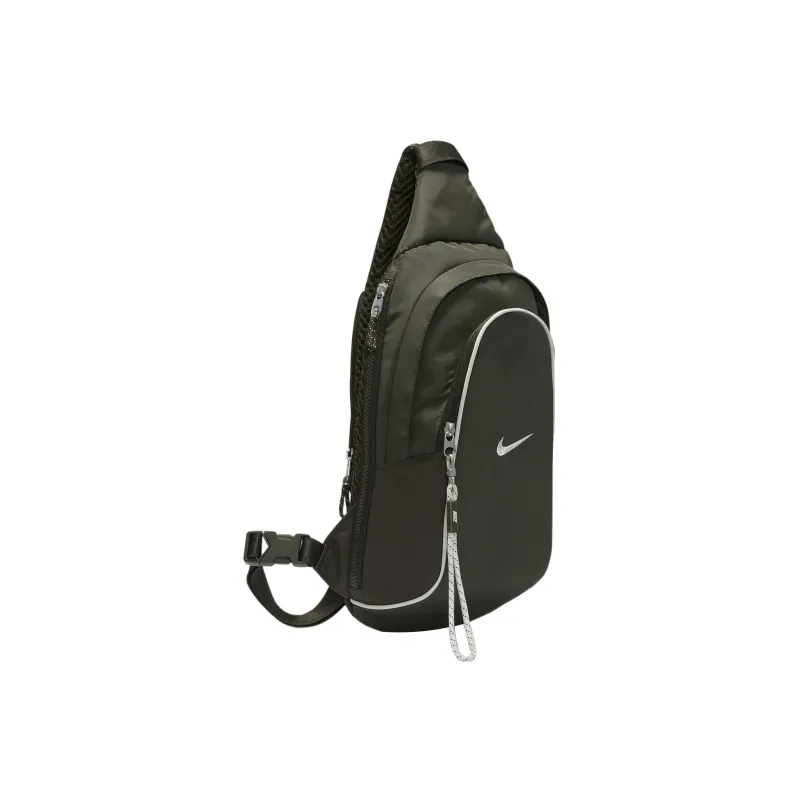 Nike Fabric Shoulder Bag Crossbody Bag Sling Bags Unisex Dark Green-3