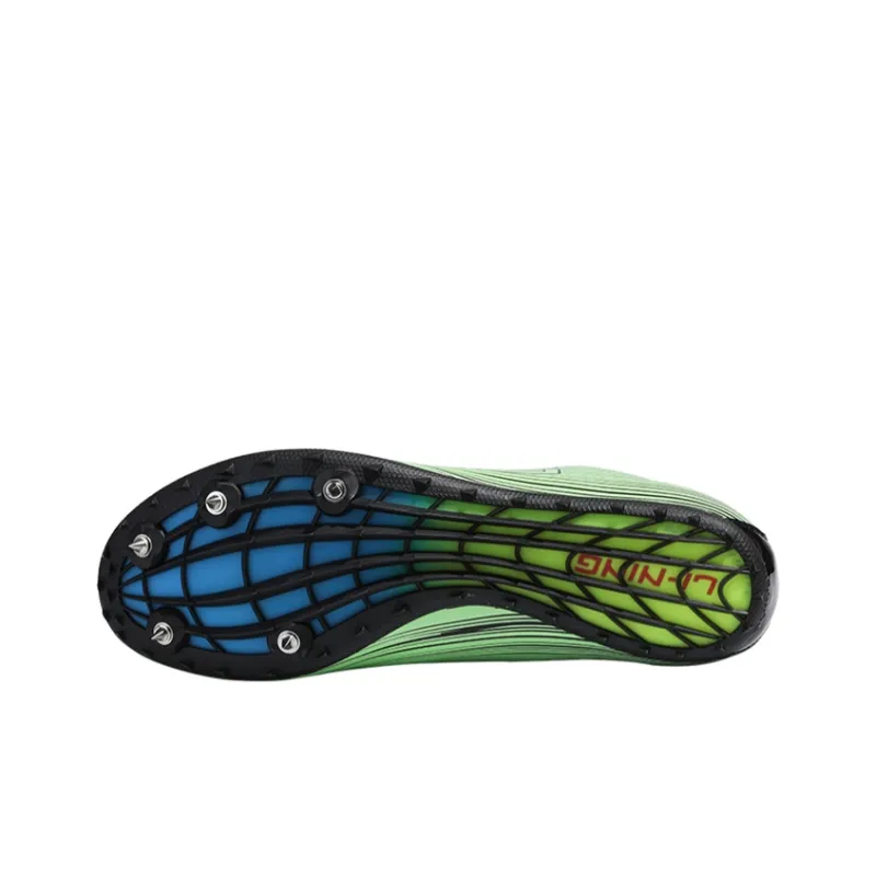 LiNing Low Top Running Shoes Unisex Green Black-4