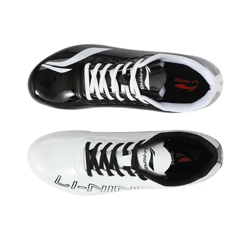 LiNing Low Top Running Shoes Unisex White Black-2