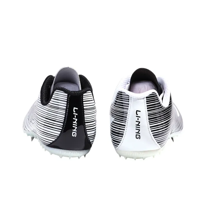 LiNing Low Top Running Shoes Unisex White Black-3