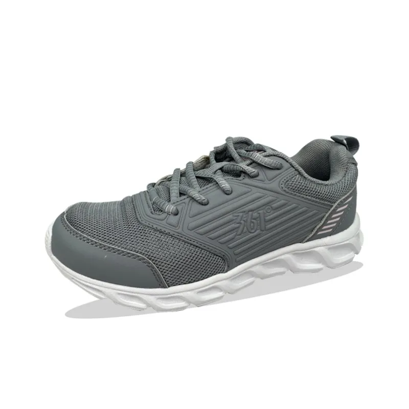 361° Slip Resistant, Lightweight, And Breathable Low Top Running Shoes Women's Gray Pink-2