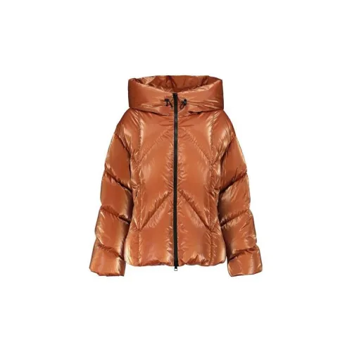 Moncler Down Jackets Women's Orange