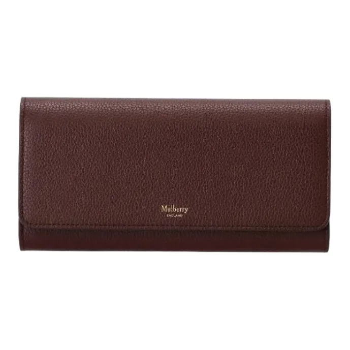 Mulberry Foldover Leather Wallet-0