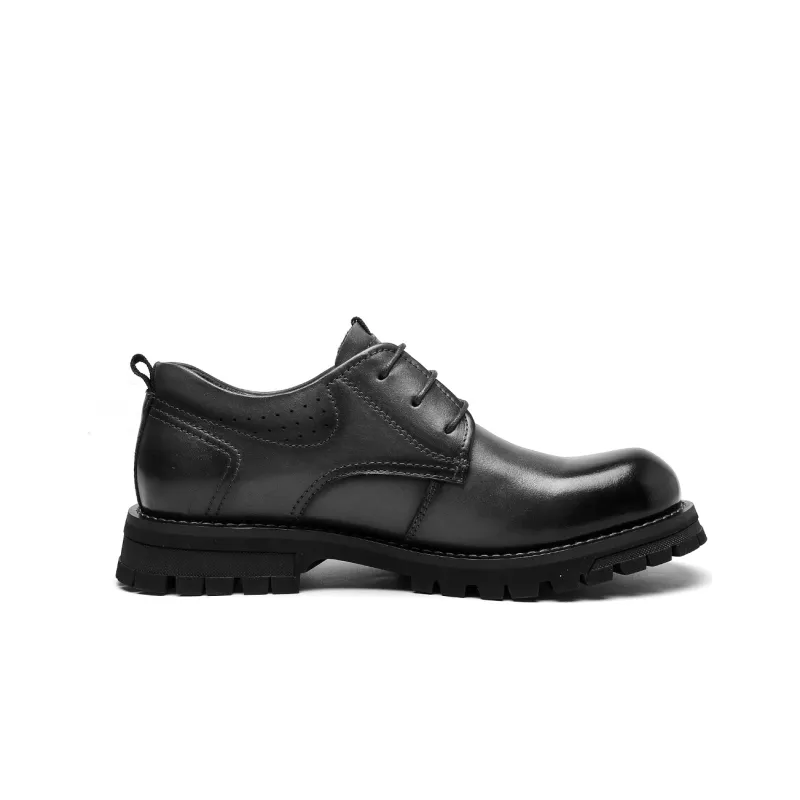 C°BANNER Dress Shoes Men Low-Top Black-1