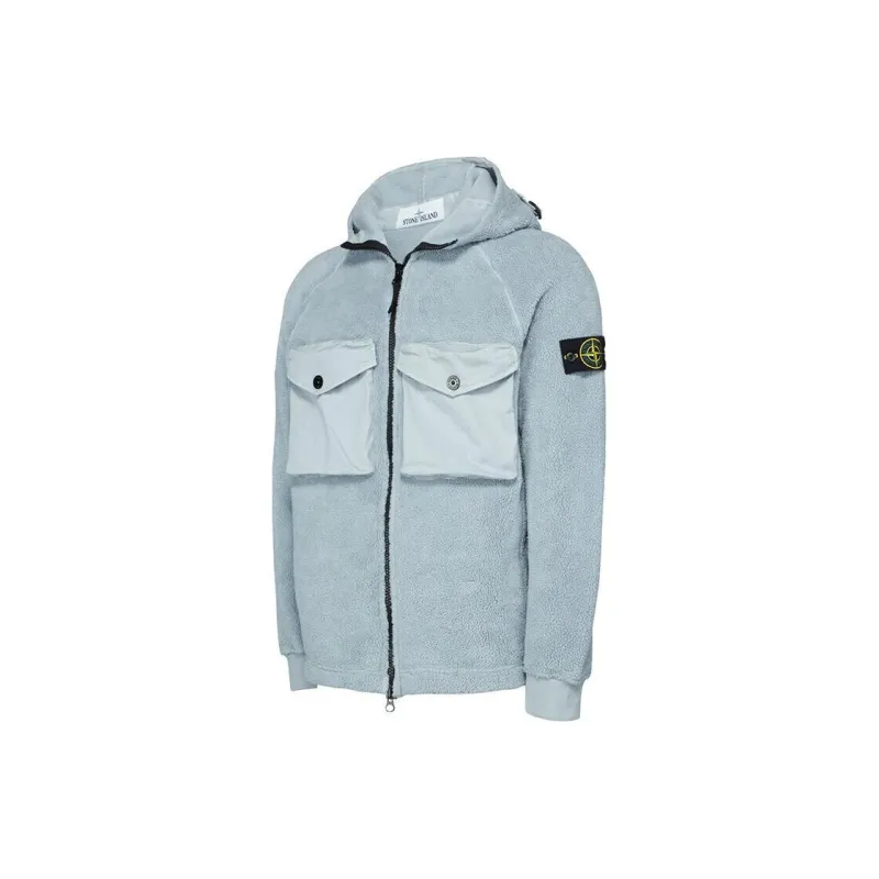 STONE ISLAND FW21 Jackets & Coats Men's Pearl Gray-2