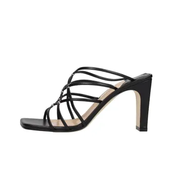SERGIO ROSSI Grazie Sergio Slide Slippers Women's Black