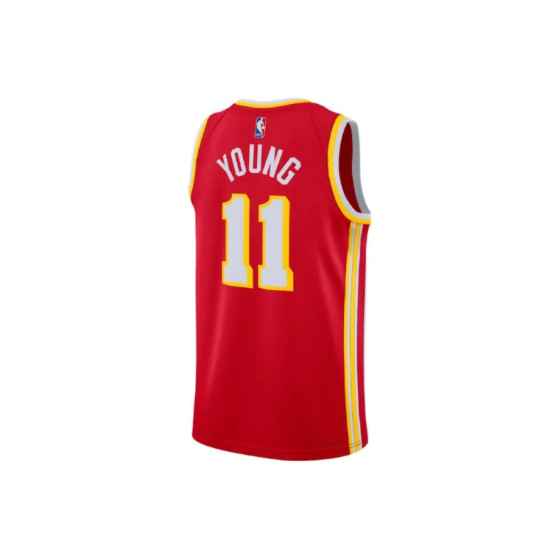 Nike Nba Atlanta Hawks Trae Young Icon Edition Swingman Jersey-1