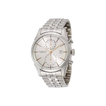 HAMILTON Automatic Mechanical Movement Men's Watch Silver Dial