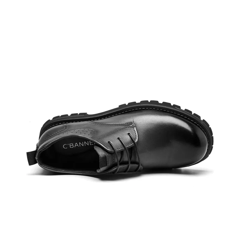C°BANNER Dress Shoes Men Low-Top Black-3