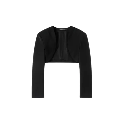 ETERNITY ITA Cropped Coats Women's Black