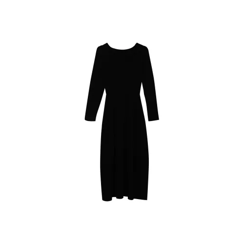 Fstudio Long-Sleeved Dresses Women's Black