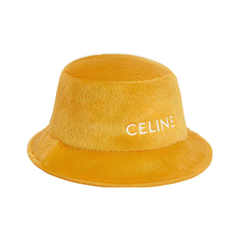 CELINE Bucket Hats Men Yellow-1