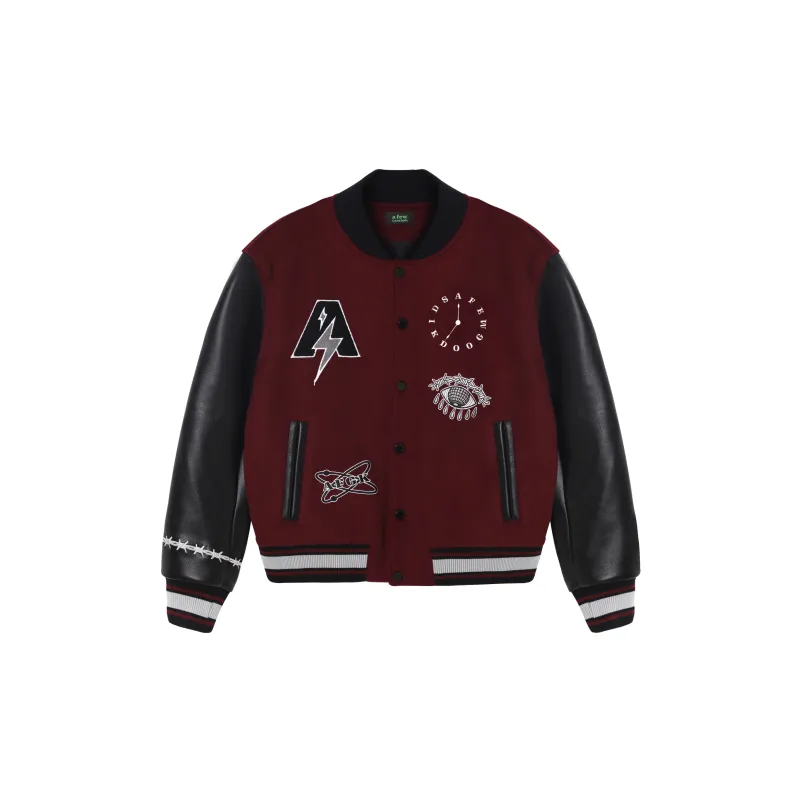 AFGK FW22 Baseball Jacket Spring And Autumn Unisex-9