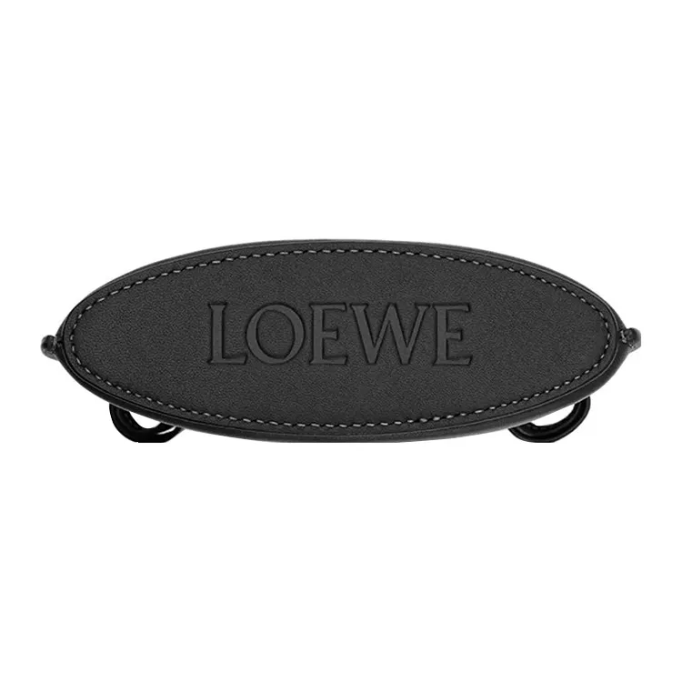 LOEWE Cow Leather Handbag, Shoulder Bag, Crossbody Bag Regular Women's Black-5