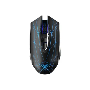 AULA S50 Crackle Edition Wired Connection Eat Chicken LOL Precise Positioning Gaming Office Wired Gaming Mouse