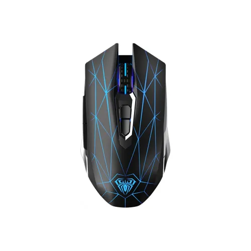 AULA S50 Crackle Edition Wired Connection Eat Chicken LOL Precise Positioning Gaming Office Wired Gaming Mouse