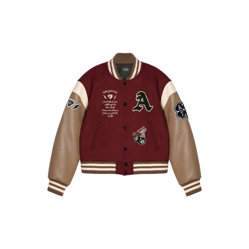 AFGK FW22 Baseball Jacket Unisex-4
