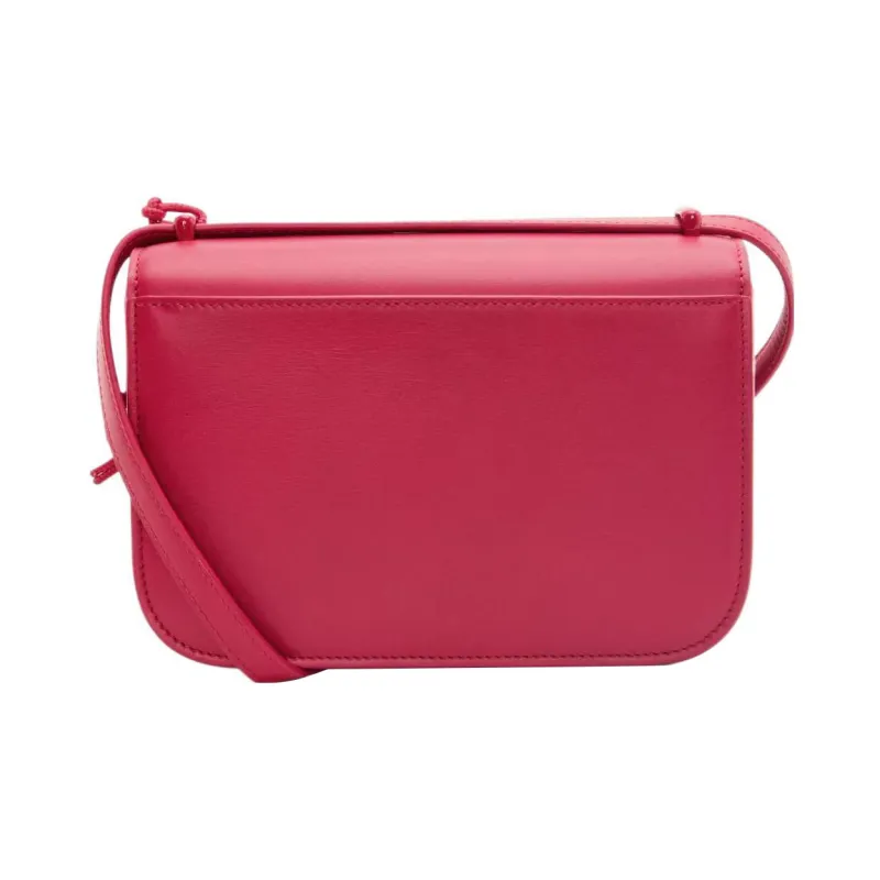 LOEWE Goya Cow Leather Shoulder Bag Crossbody Bag Small Size Women's Rouge Red Glaze-2
