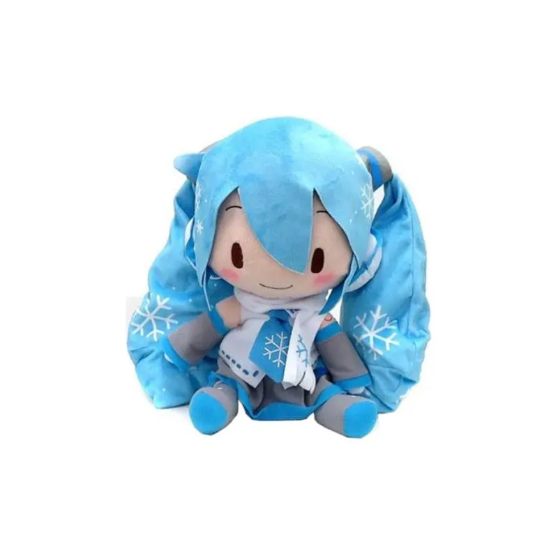 SEGA VOCALOID Hatsune Miku Snow Miku SNOWMIKU Dolls Plush Doll 27cm Height-1