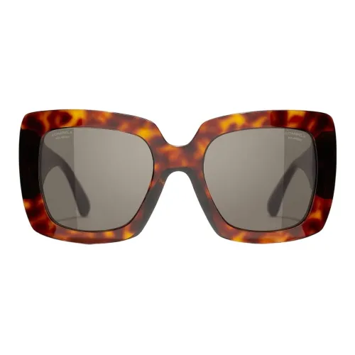 CHANEL Sunglasses Women's Orange