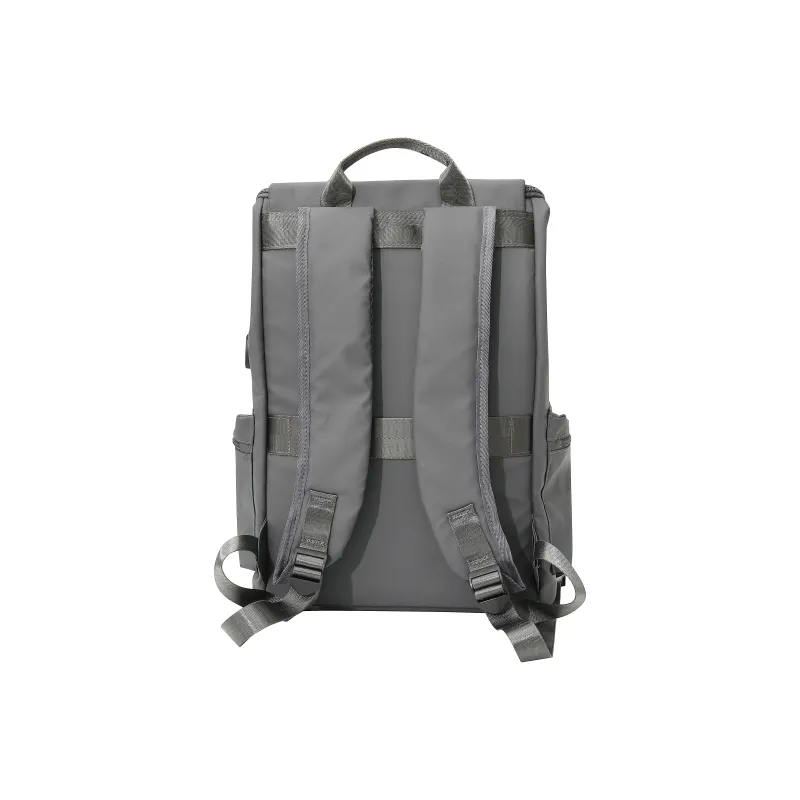 KONADCT Oxford Backpack Large Size Unisex Gray-11